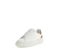 GUESS FLJELBFAL12 sneakers bianco pelle scarpe donna brown