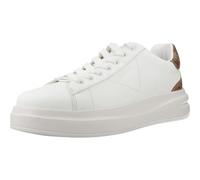 GUESS FLJELBFAL12 sneakers bianco pelle scarpe donna brown