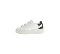 Guess Sneakers basse Donna Elbina FLJELBFAL12 Bianco Marrone