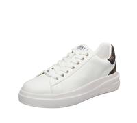 Guess Elbina - Sneakers Platform In Pelle Bianco - Donna Scarpe Sneakers
