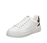 GUESS Sneaker bassa 'Elbina' caramello / marrone scuro / bianco, Taglia 40