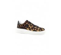 GUESS Sneakers Donna Nero Animalier FLTEL8LEA12-AI26-TAN