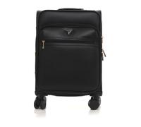 Guess - Elegante trolley a 4 ruote con tasche - - Suitcases - Donna - Nero - ONE SIZE
