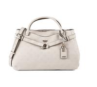 GUESS borsetta borsa a tracolla Ella Logo Girlfriend Satchel Stone Logo avorio