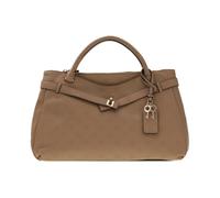 Guess - Ella Logo Girlfriend Satchel - - Bags - Donna - Marrone - ONE SIZE