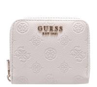 GUESS portafoglio Ella Logo SLG Zip Around Stone Logo avorio