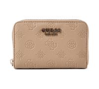 GUESS portafoglio Ella Logo SLG Zip Around Beige Logo grigio talpa