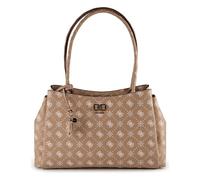 Guess Borsa a tracolla Emelie con logo poliuretano Beige