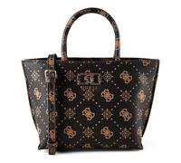 Guess Borsa a tracolla Emelie Logo Mini Tote Espresso marrone scuro