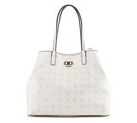 GUESS borsa shopper Emelie Logo 2 in 1 Tote White Logo bianco