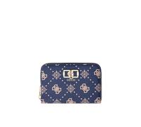 Guess Emelie Logo Mid Zip Portafoglio Donna Navy