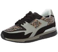 GUESS ENNA, Sneaker Uomo, Black, 45 EU