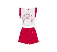 GUESS Ensemble Fille T Shirt + Short Rose/blanc A82g17 (rft) - Taille - 3-6 Mois