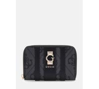 Guess Erenia Medium Ziparound Nero - Accessori Donna Portafogli E Portacarte