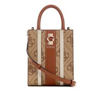 GUESS Erenia Mini Tote, Borsa a Tracolla Donna, Logo Latte, Taglia Unica