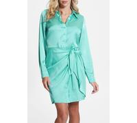 GUESS Es Ls Alya Dress New Pool Blue Taglia: M | Abiti in T-Shirt Outlet | Donna | Blu