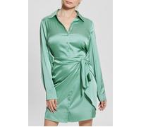 GUESS Es Ls Alya Dress Vital Green Taglia: M | Abiti in T-Shirt Outlet | Donna | Verde