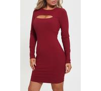 GUESS Es Ls Lana Dress Beet Juice Red Taglia: L | Outlet | Donna | Rosso