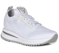 Guess Esti Mesh Neo Scarpe Da Corsa Lace Up Donna Bianche UK 3 - 8