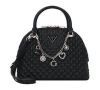 GUESS Everlee Dome Satchel, Donna, Nero, Taglia Unica