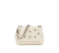GUESS Everlee Convertible Xbody Flap Bag Ivory
