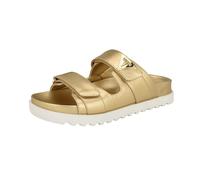 GUESS Fabula Sandalo Piatto da Donna, Oro 710., 37.5 EU