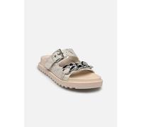GUESS FL6FATFAL03BEISI FATEMA Donna, Beige/Silver EU 39