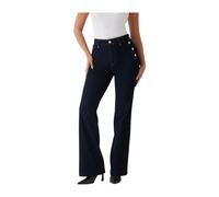 Guess - Faye Sailor Flared Jeans - - Jeans - Donna - Blu - W32