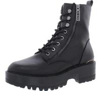 GUESS Fearne, Anfibi Donna, Nero 967, 38 EU