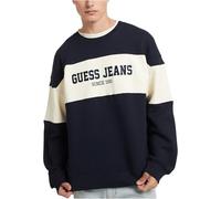GUESS Felpa A Girocollo Gj Horizont Stripe M4BQ39K9V31 XL Blu Scuro Blu