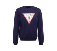 GUESS Felpa 'Audley' marino / rosso / bianco Uomo GUESS S marino / rosso / bianco