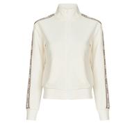 Guess Felpa BRITNEY FULL ZIP SWEATSHIRT in Bianco EU XS
