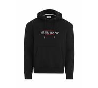 GUESS JEANS Felpa rosso / nero / bianco, Taglia M
