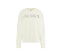 GUESS Felpa 'Cecilia' argento / bianco Donna GUESS S