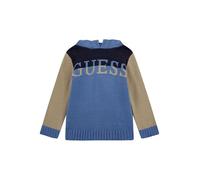 GUESS Felpa con cappuccio a maniche lunghe da bambino, Cielo Tempestoso, 6 anni