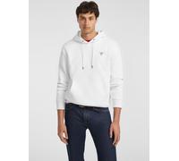 Guess Felpa con Cappuccio Slim Gj Mini Triang M4YQ22K9V31 Bianco