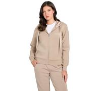 GUESS Felpa da donna Eco con cappuccio Scuba, Argilla Estiva, Large