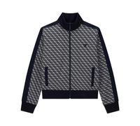GUESS Felpa da Donna V6RQ08K2042 Maya 4G con Zip Integrale, Blu Navy, m