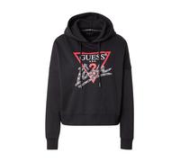 GUESS Felpa granatina / nero / argento / bianco Donna GUESS M granatina / nero / argento / bianco