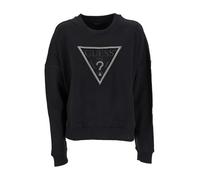 GUESS Felpa (IT, Testo, S, Regular, Regular, Black E26GU03 W5YQ04KC8I0 JBLK)
