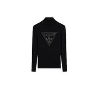 GUESS Felpa LS TN Hallie Triangle Logo Swt Donna