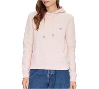 GUESS Felpa ML con Cappuccio Jeans, Rosa, S