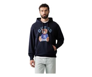 Guess - Felpa oversize - - Sweatshirts & Hoodies - Uomo - Blu - M