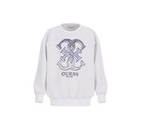 GUESS Felpa per Bambine e Ragazze Bianco 14 Anni (164cm)