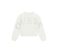 GUESS Felpa per Bambine e Ragazze Écru 12 Anni (152cm)