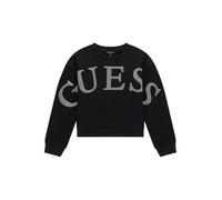 GUESS Felpa per Bambine e Ragazze Nero 12 Anni (152cm)