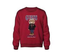 GUESS Felpa per Bimbo Rosso Scuro 24 Mesi (92cm)