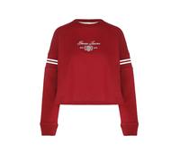 GUESS Felpa rosso scuro | M