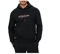 GUESS JEANS Felpa rosso / nero / bianco, Taglia M