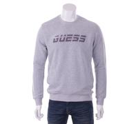 Guess Felpa Uomo Girocollo Richard CN Sweatshirt Regular Fit Grigio